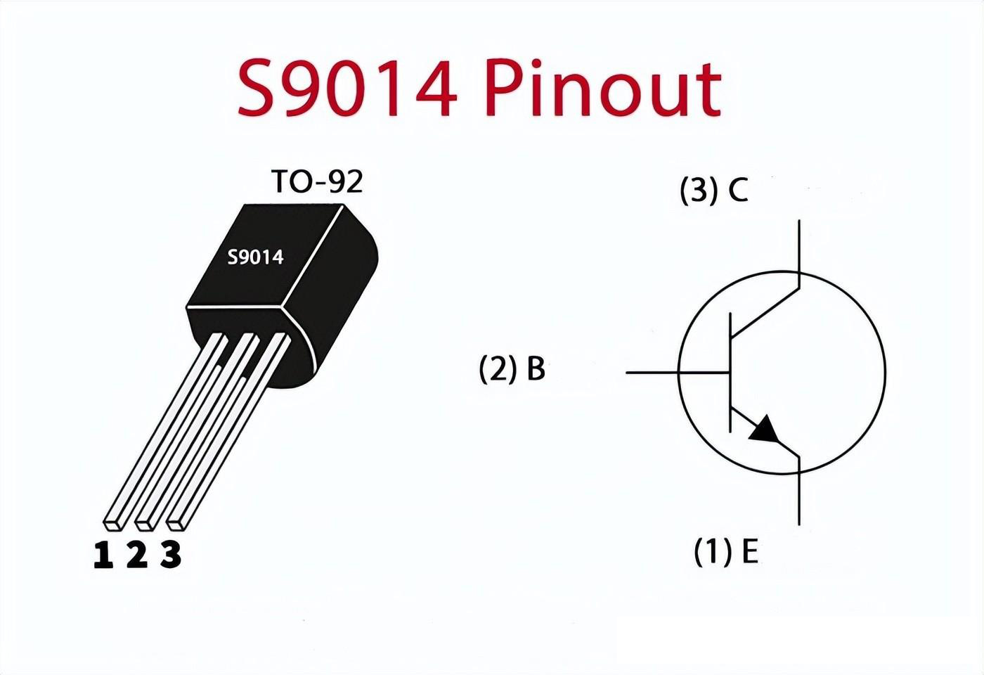 S9014的管脚图及功能